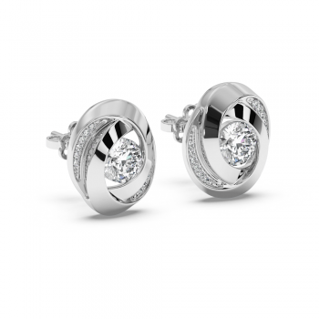 1.32 ct Diamond Earrings