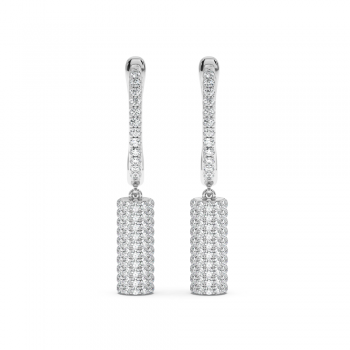 1.37ct Diamond Earrings