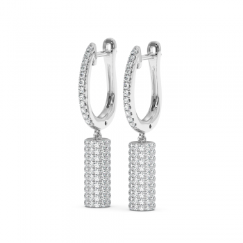 1.37ct Diamond Earrings