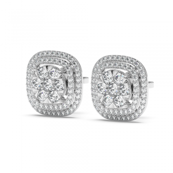 1.47 ct diamond earrings