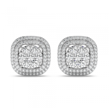 1.47 ct diamond earrings