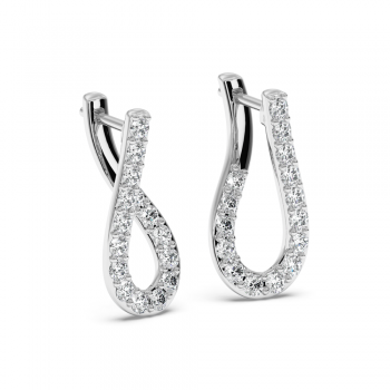 1.47 ct diamond earrings