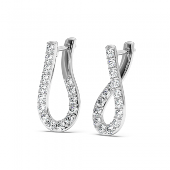 1.47 ct diamond earrings