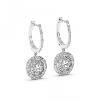 1.55 ct Diamond Earrings