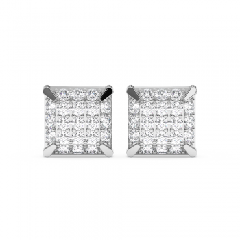 1.61 ct diamond earrings
