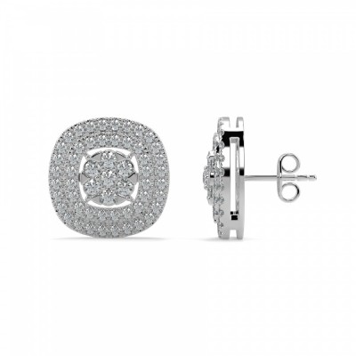 1.63 ct diamond earrings