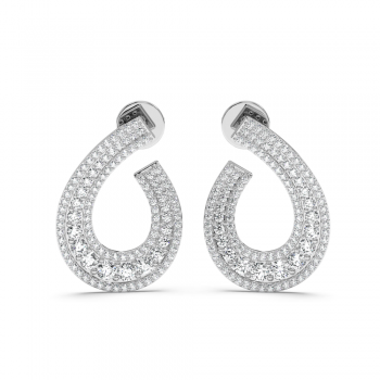 1.72 ct diamond earrings