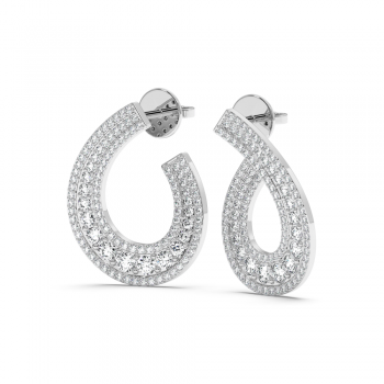 1.72 ct diamond earrings