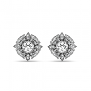 1.83 ct diamond earrings