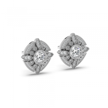 1.83 ct diamond earrings