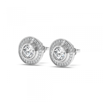 1.92 ct diamond earrings