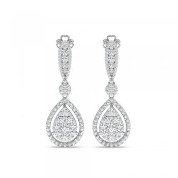 2.18ct Diamond Earrings