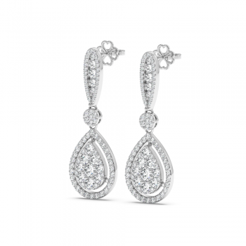 2.18ct Diamond Earrings