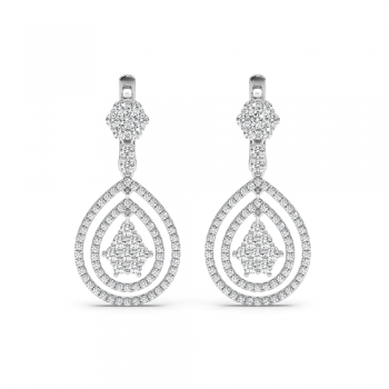 2.20ct diamond earrings