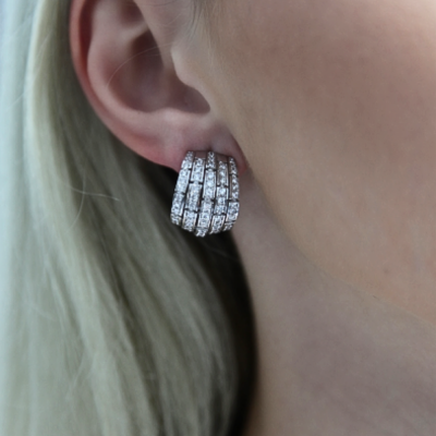 2.44 ct Diamond Earrings