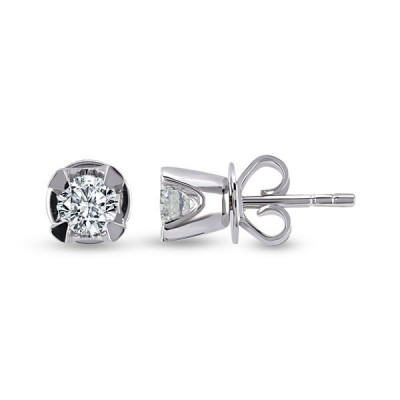 0.20 ct diamond earrings