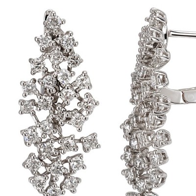 2.40 ct diamond earrings