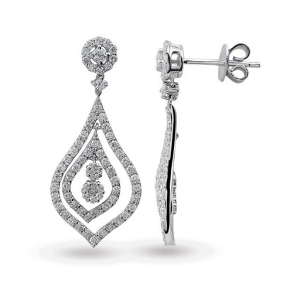 1.53 ct diamond earrings