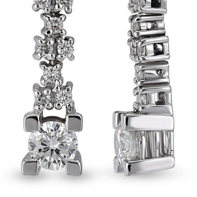 0.50 ct diamond earrings