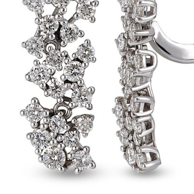 1.00 ct diamond earrings