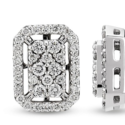 0.47 ct diamond earrings