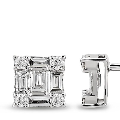 0.30 ct diamond earrings