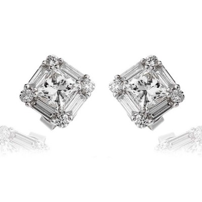 1.00 ct Diamond Earrings