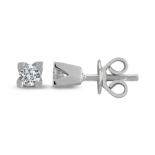 0.20 ct diamond earrings