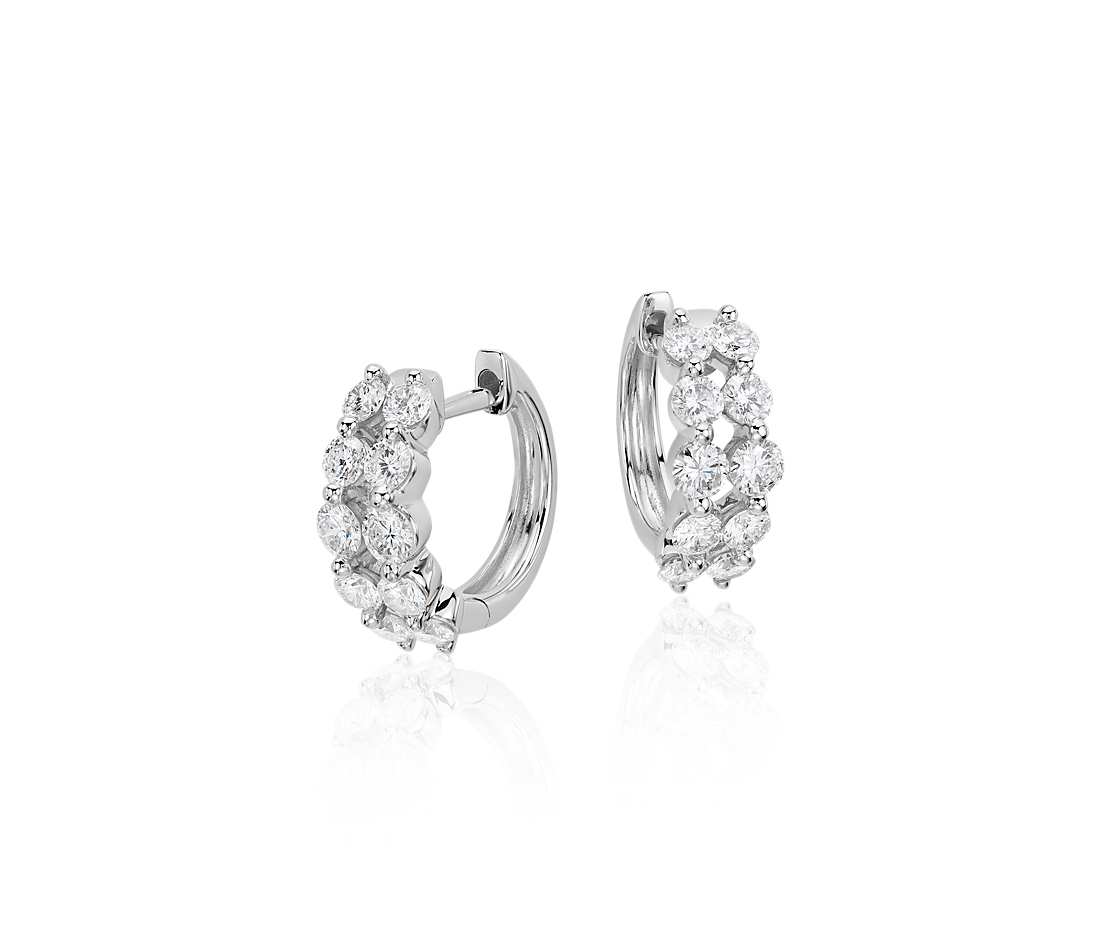 1.00 ct diamond earrings