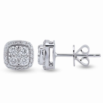 1.47 ct diamond earrings