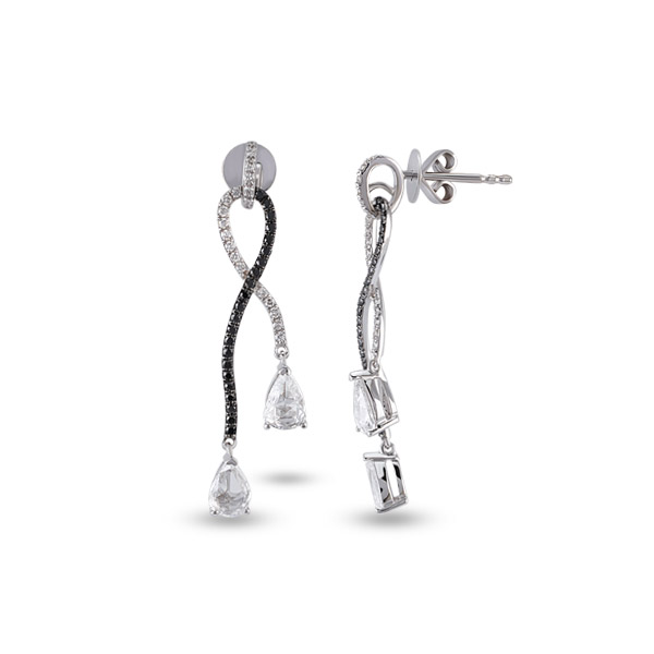 2.24 ct diamond earrings