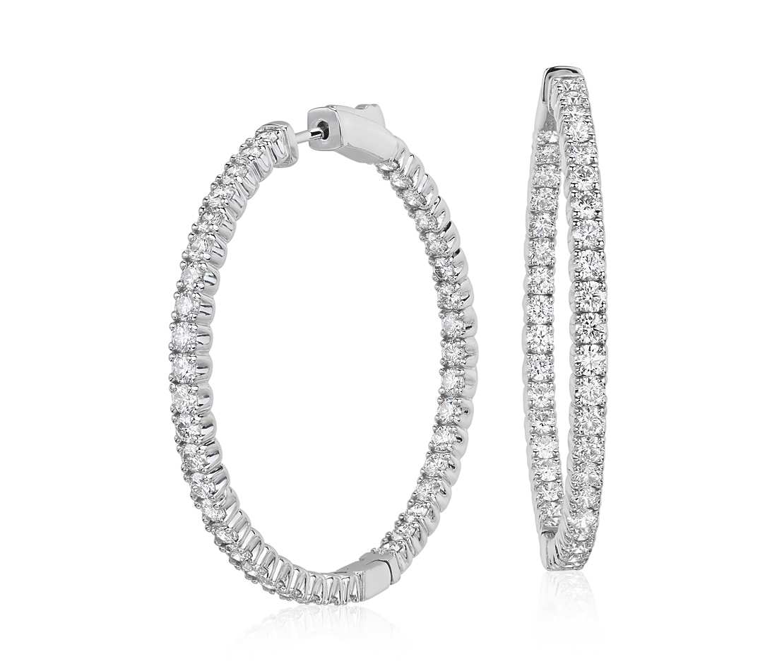 4.00 ct diamond earrings