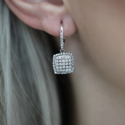 1.00 ct Diamond Earrings