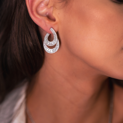 3.30 ct Diamond Earrings