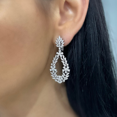 2.84 ct Diamond Earrings