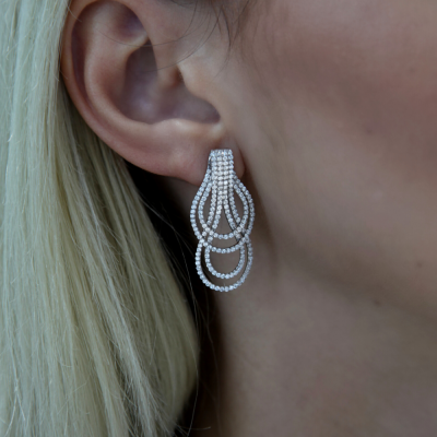 2.21 ct Diamond Earrings