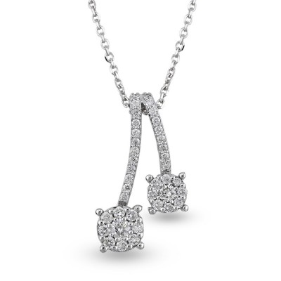 0.42 ct Diamond Pendant