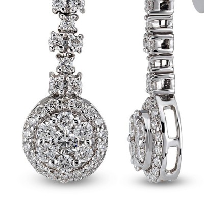 1.10 ct Diamond Earrings