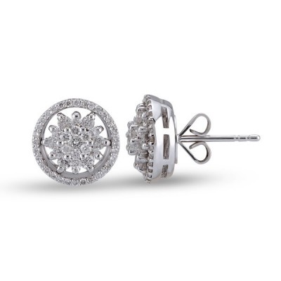 0.75 ct Diamond Earrings