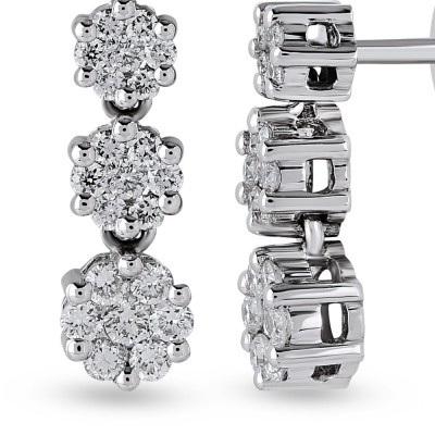 1.20 ct diamond earrings