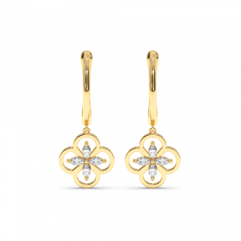 0.54 ct Marquise diamond earrings