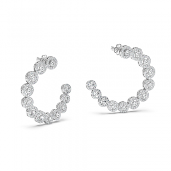 2.27ct Fantasy Earrings with Diamonds