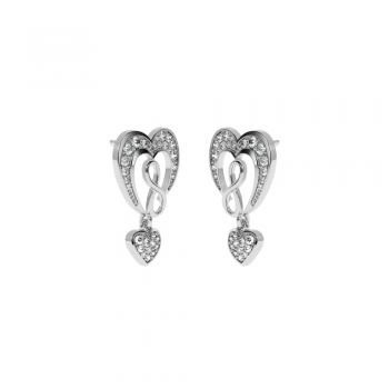 Love earrings with diamonds approx. 0.45 ct