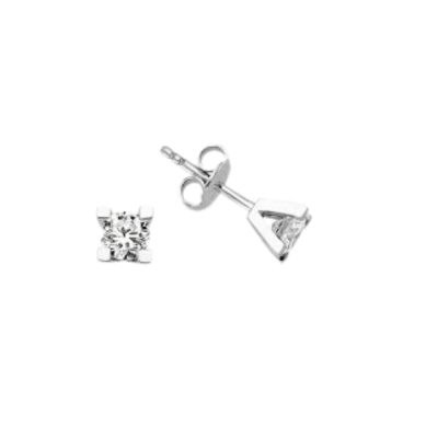 0.55 ct Diamond Solitaire Earrings