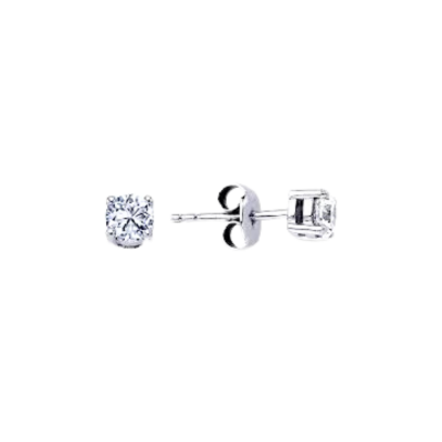 0.60 ct Diamond Solitaire Earrings