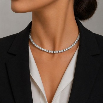 8.50 ct diamond choker