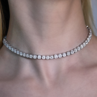 8.50 ct diamond choker