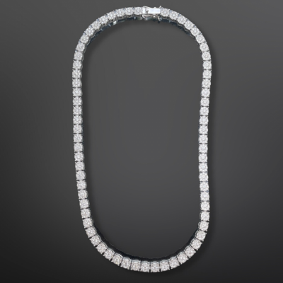5.5 ct diamond choker