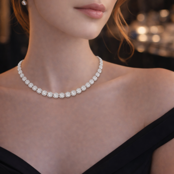 11.47 ct diamond necklace