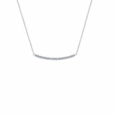 0.22 ct diamond necklace